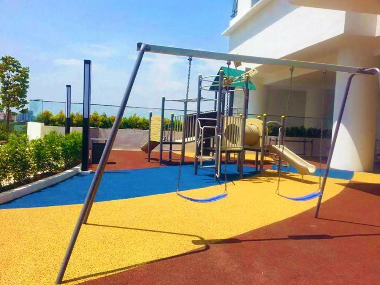 شقة Blue Aesthetic Luxury Seaview 3 Min Drive Sunway بترورث المظهر الخارجي الصورة