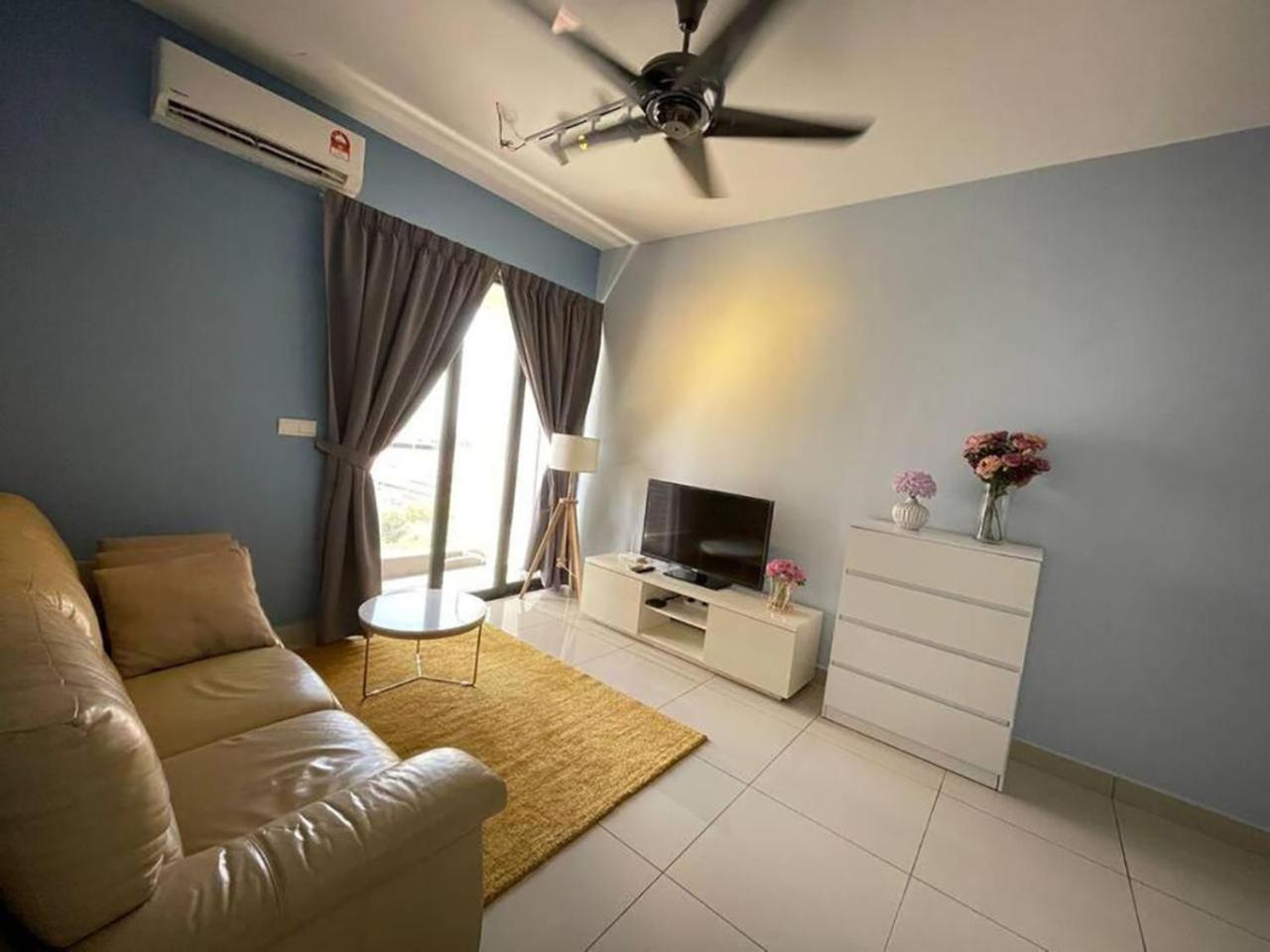 شقة Blue Aesthetic Luxury Seaview 3 Min Drive Sunway بترورث المظهر الخارجي الصورة
